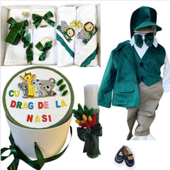 Trusou botez baieti – Little Turqoise