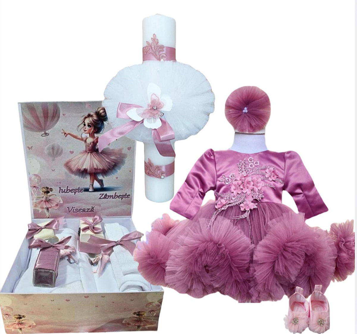 Trusou botez fete – Balerina #2