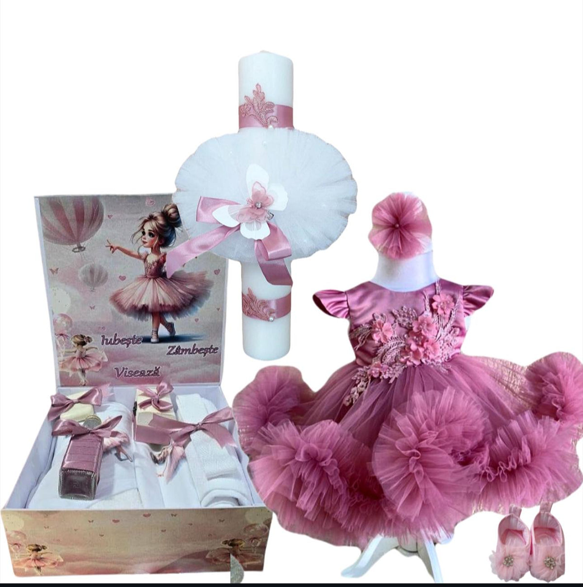 Trusou botez fete – Balerina #4