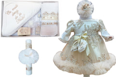 Trusou botez fete – Gold set