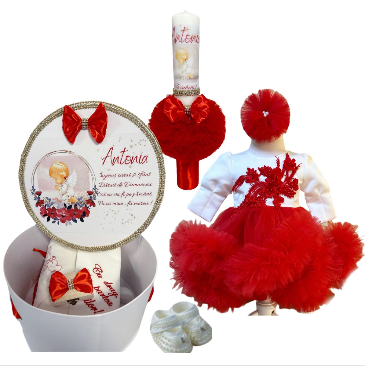 Trusou botez fete Baby girl
