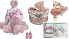 Trusou botez fete – Pink Rose