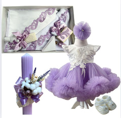 Trusou botez fete – Purple lady