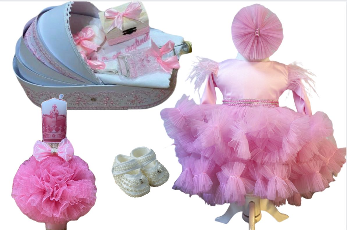 Trusou botez fete – Rochita cu trena