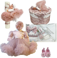 Trusou botez fete – Rose Pink
