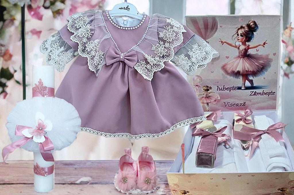 Trusou botez fetițe-Liliabelle Doll