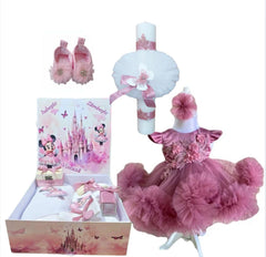 Trusou botez fete – Pinky Dress