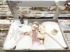 Trusou botez si lumanare – Mini Rose