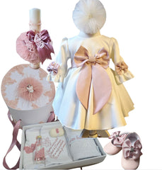 Trusou botez fete – Soft Pink Bow