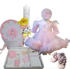 Trusou botez fete – Pink Tulle