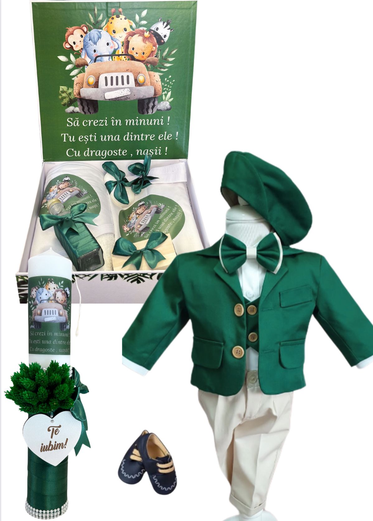 Trusou botez baieti – Cool Dude Set