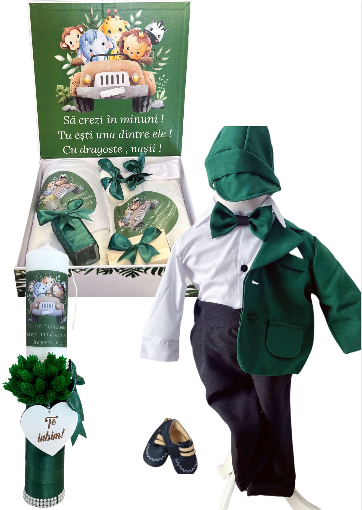 Trusou botez baieti – Smart Dude Set