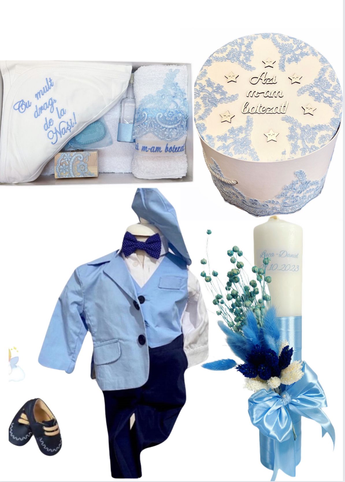 Trusou botez baieti – Little Prince Set