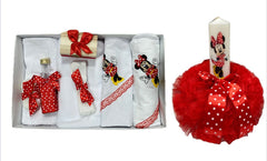 Trusou botez fete – Blossoming Baby Baptism Set