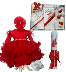 Trusou botez fete – Glowing Baby Baptism Set
