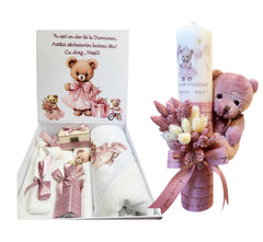 Trusou botez fete – Cute Little Baby Baptism Set