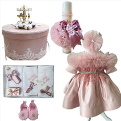 Trusou botez fete – Queen of Hearts Baptism Set