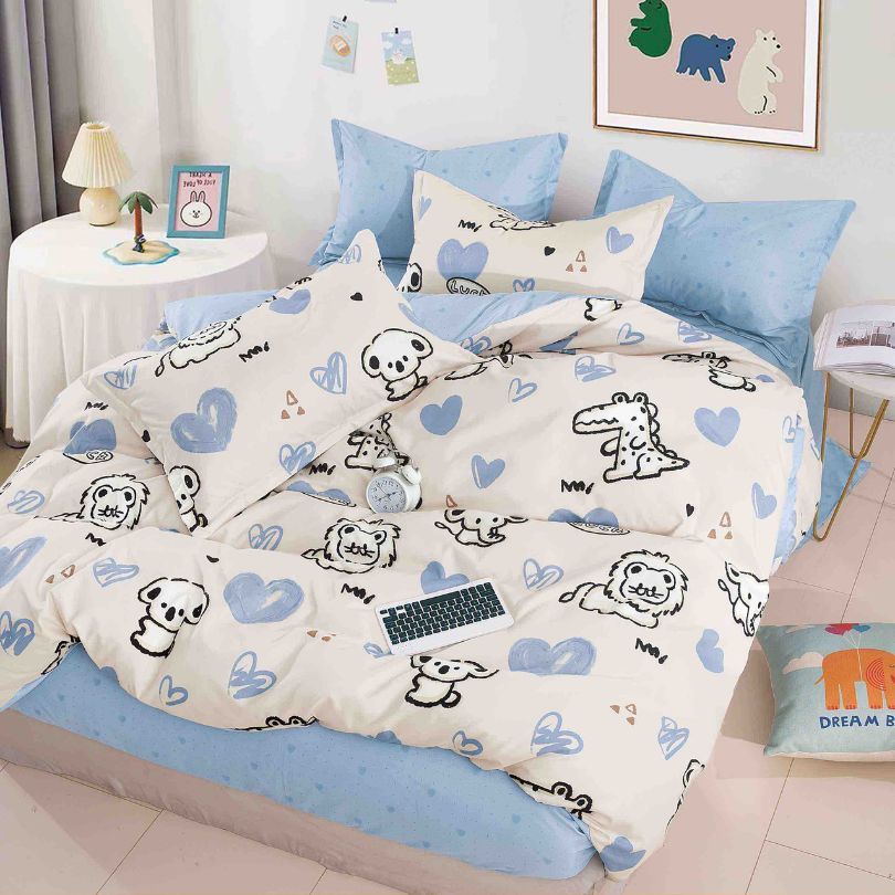 Lenjerie de pat bumbac finet – 4 piese | 0528-J