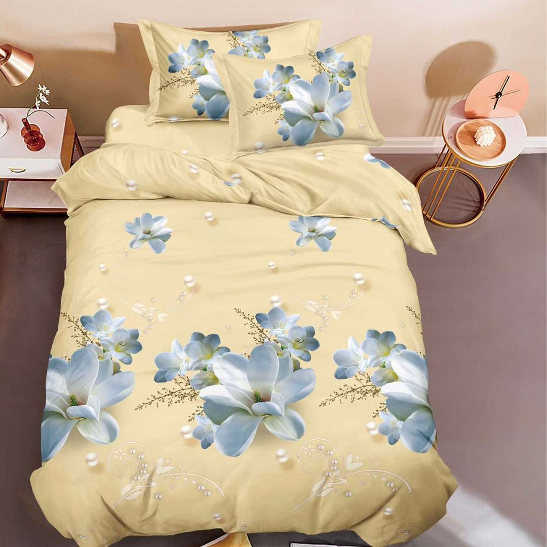 Lenjerie de pat bumbac finet 4 piese | 6245-SI