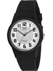 Ceas barbatesc Q&Q VQ50J002Y, mecanism japonez, negru