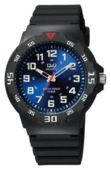 Ceas barbatesc, sport, Q&Q, ecran albastru, VR18J005Y