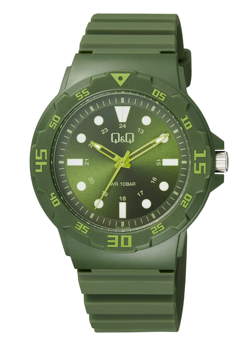 Ceas barbatesc, verde, sport, Q&Q VR18J009Y