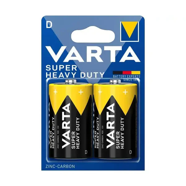Set baterii Varta D Super Heavy Duty
