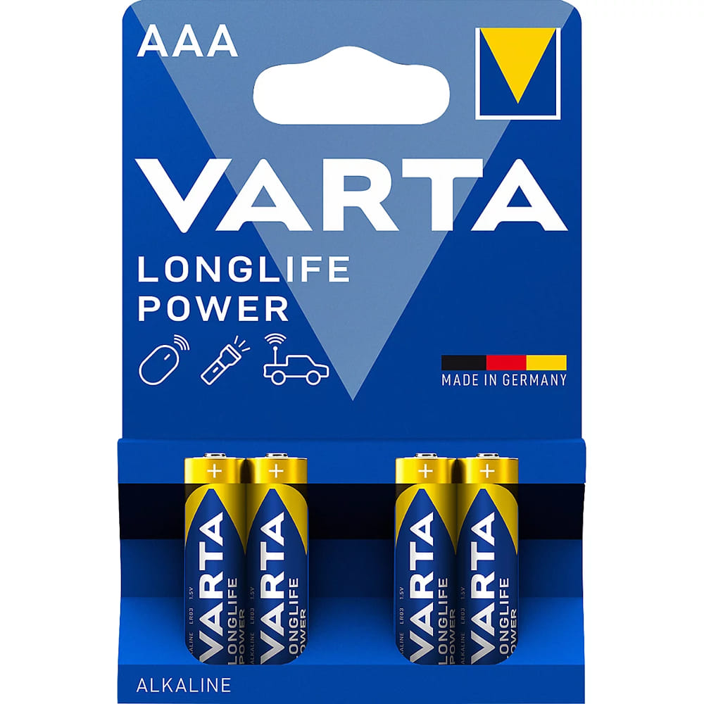 Set baterii Varta Long life Power AAA