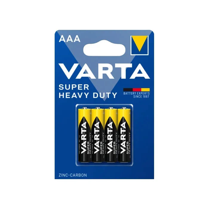 Set baterii Varta Super Heavy Duty AAA
