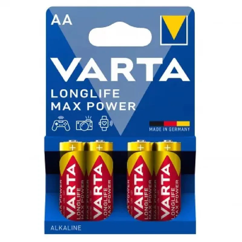Set baterii Varta Long Life Max Power AA