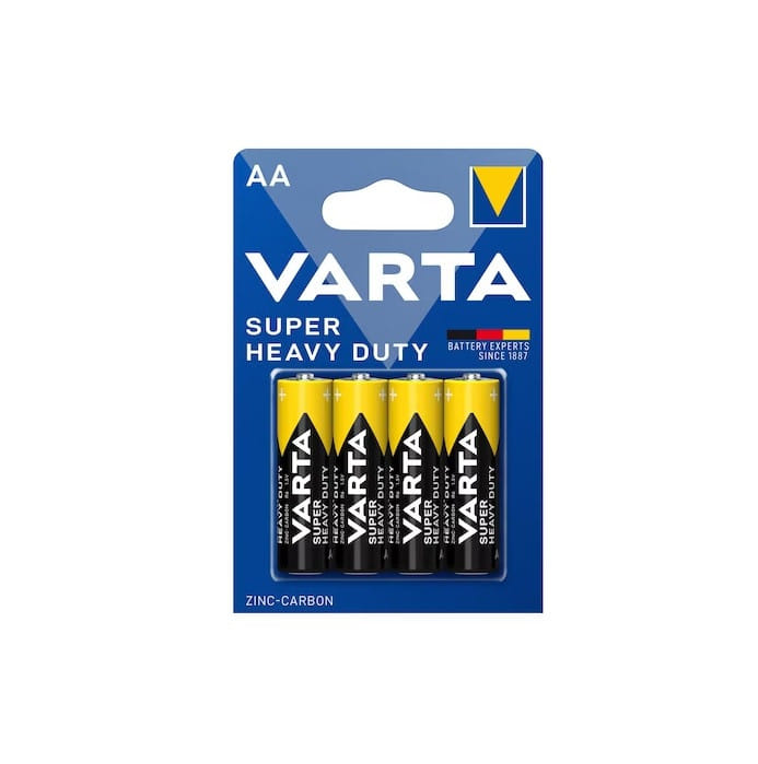 Set baterii Varta Super Heavy Duty AA