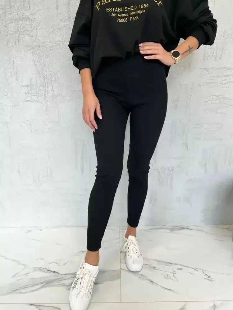 Trening dama bumbac cu bluza oversize Paris Atelier 3668