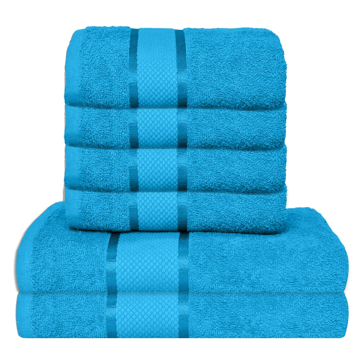 Set 6 Prosoape Baie , Bumbac 100%