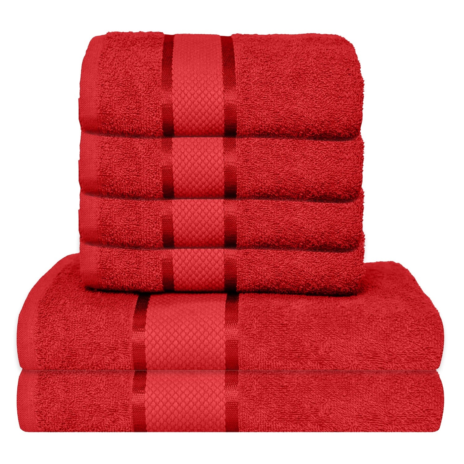 Set 6 Prosoape Baie , Bumbac 100%