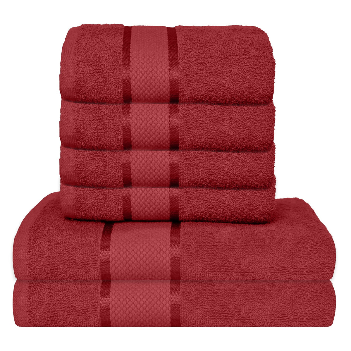 Set 6 Prosoape Baie , Bumbac 100%