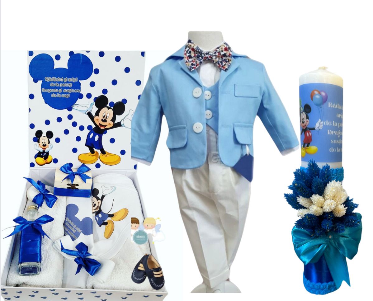 Trusou botez baieti – Starry Sky Set