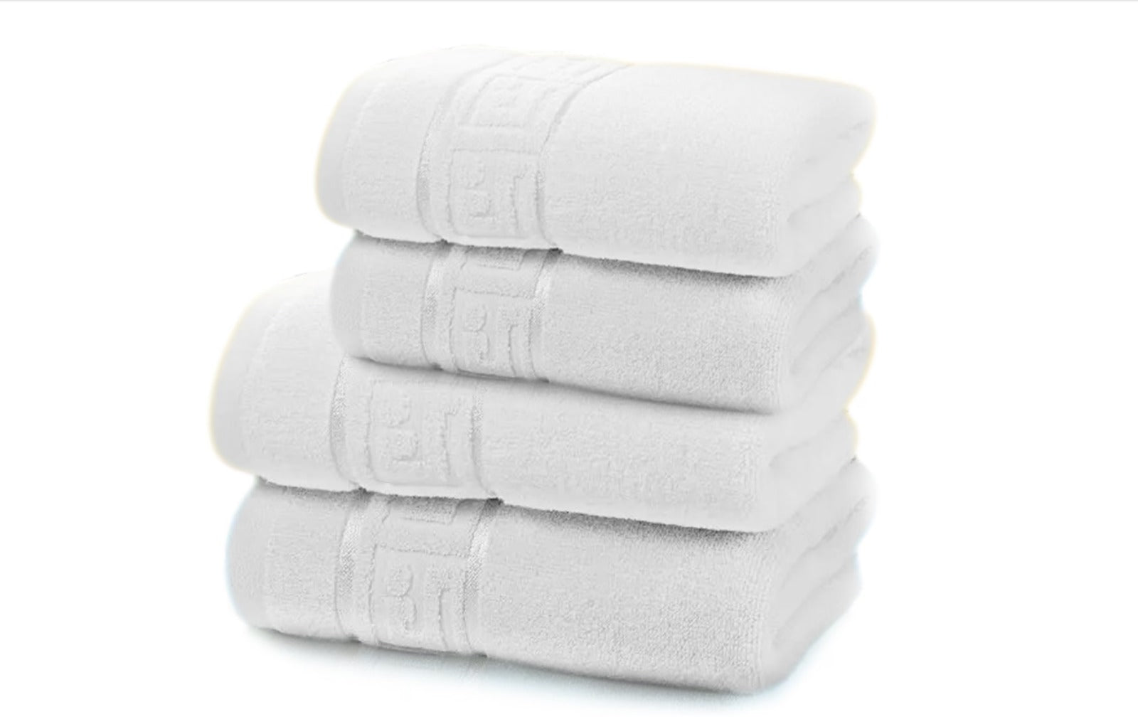 Set 4 Prosoape Baie , Bumbac 100%, 500g/m², Greek