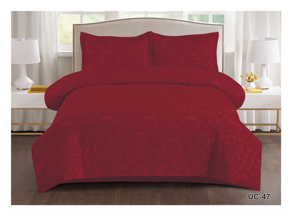 Lenjerie de pat bumbac finet brodat – 4 piese | 0227-CA