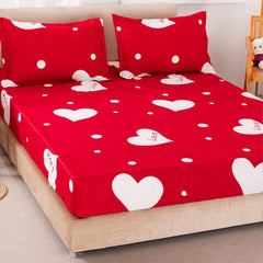 Husa de pat bumbac satinat – 3 piese | 0270-CM