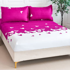 Husa de pat bumbac satinat – 3 piese | 0265-CM