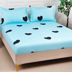 Husa de pat bumbac satinat – 3 piese | 0260-CM