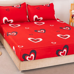 Husa de pat bumbac satinat – 3 piese | 0250-CM