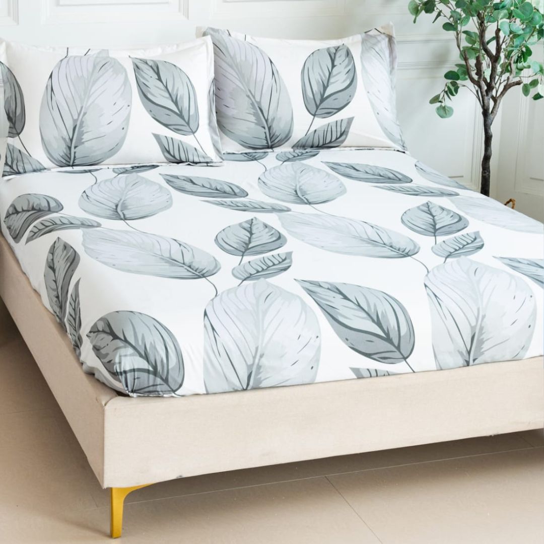 Husa de pat bumbac satinat – 3 piese | 0247-CM