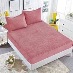 Husa protectie de saltea Catifea Topper 3-piese | 2018-SE