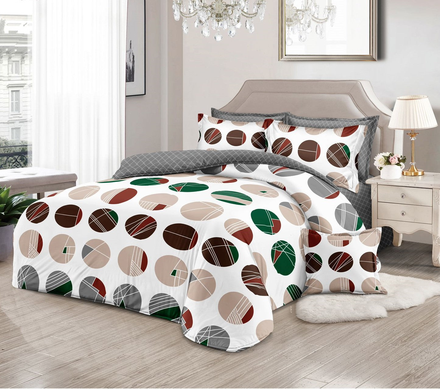 Lenjerie de pat bumbac finet – 6 piese | 1021-SE