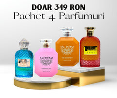 DESERT BLISS Box: OFERTA 4 parfumuri, 100 ml fiecare, apa & extract de parfum
