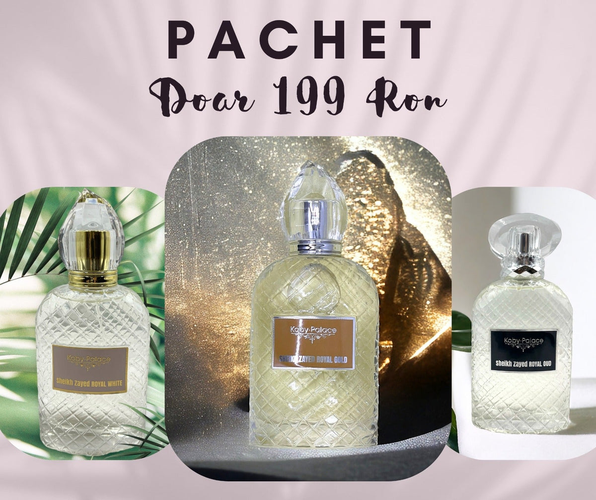 ORIENTAL TRIO Box: OFERTA 3 parfumuri, 100 ml fiecare, apa de parfum