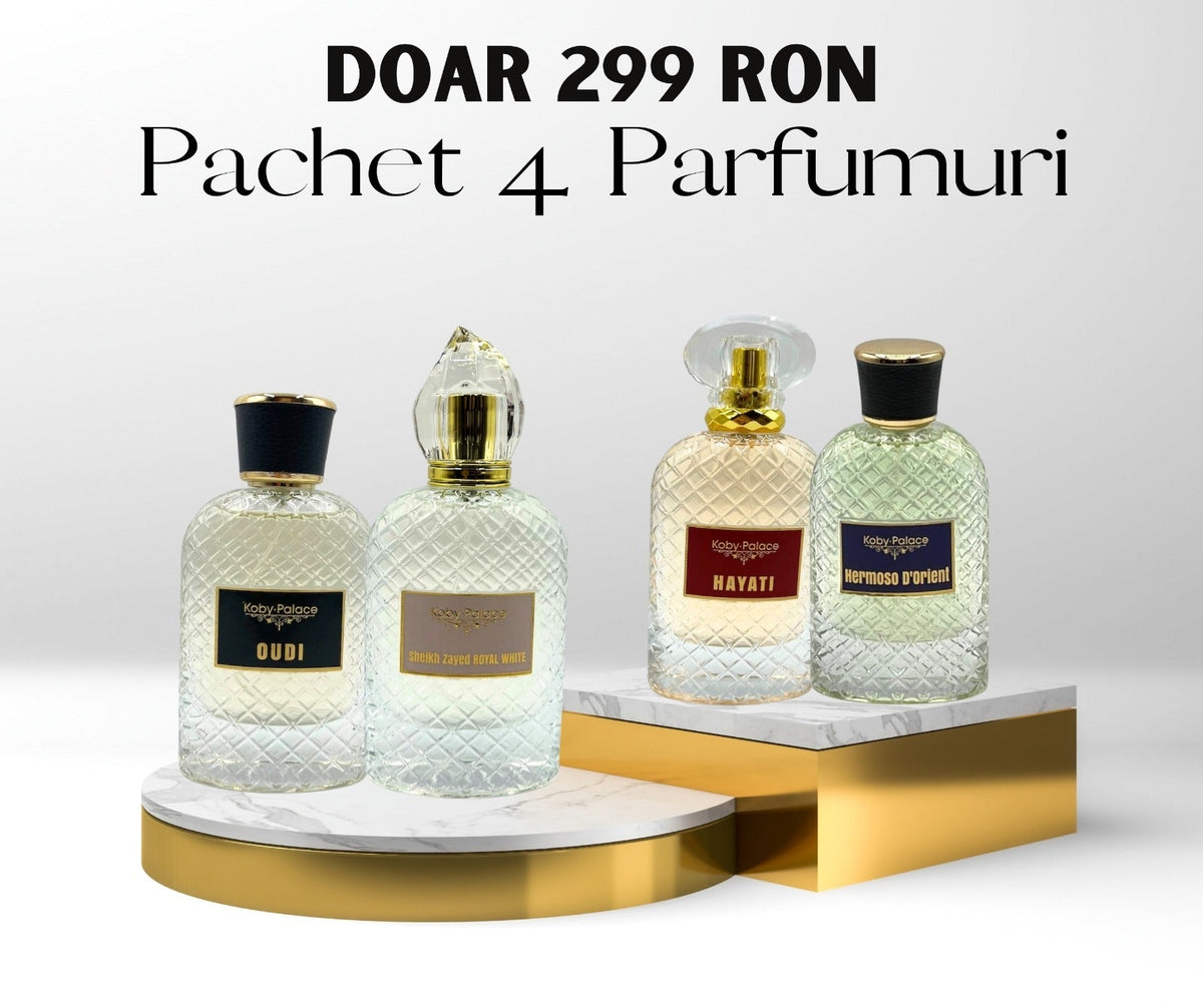 MIX & MATCH Box: OFERTA 4 parfumuri, 100 ml fiecare, apa de parfum