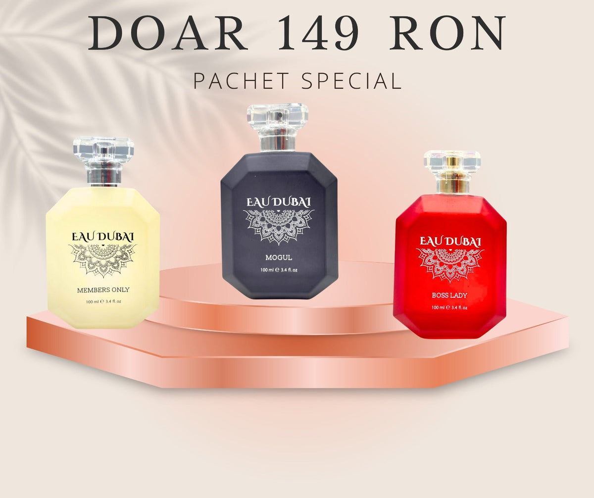 TIMELESS TRIO Box: OFERTA 3 parfumuri, 100 ml fiecare, apa de parfum