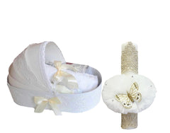 Trusou botez fete cu landou – Ivory princess